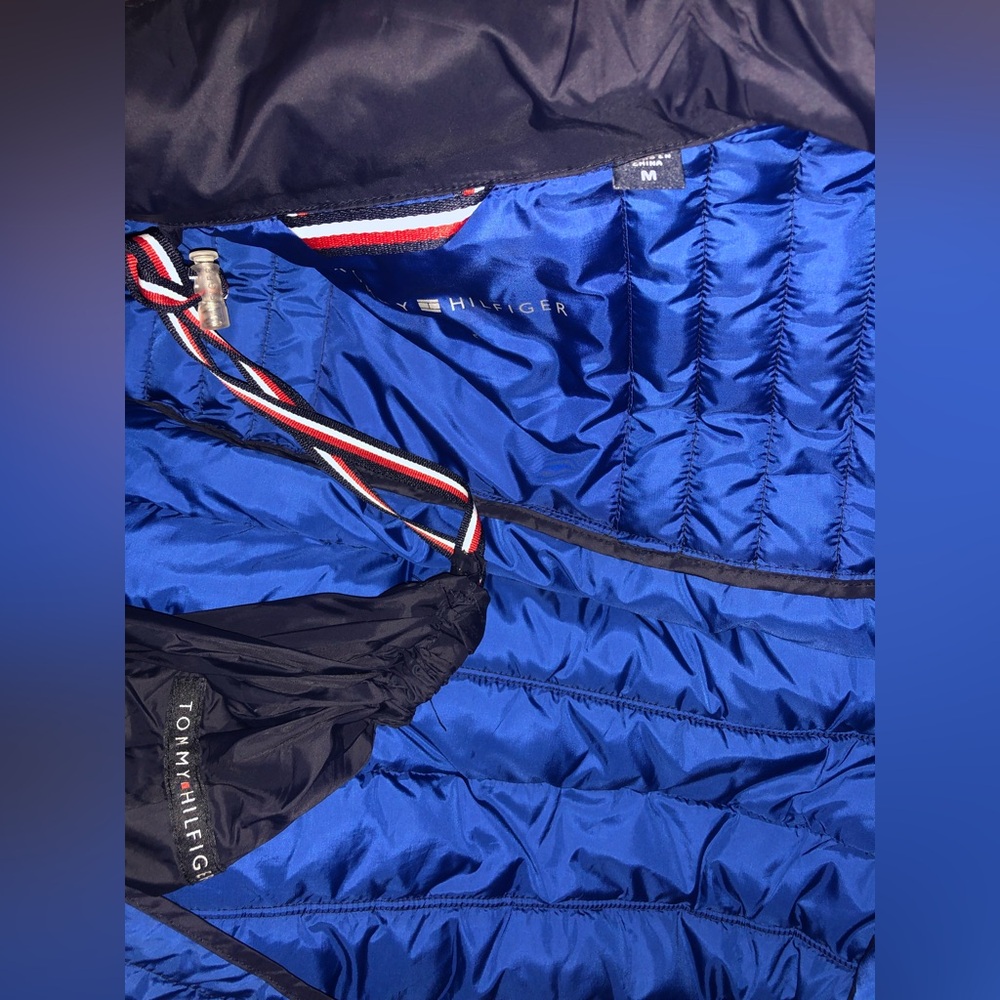 TOMMY HILFIGER STAND COLLAR PACKABLE PUFFER